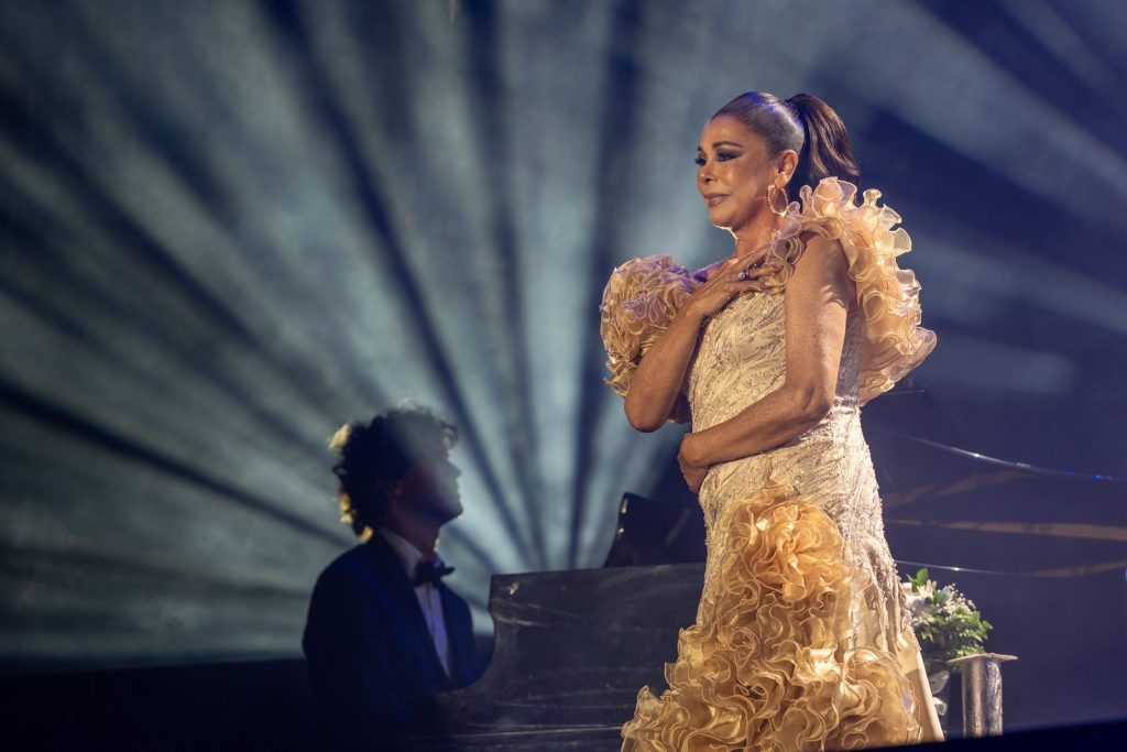 Isabel Pantoja performing at the Isla Bonita Love Festival 2026